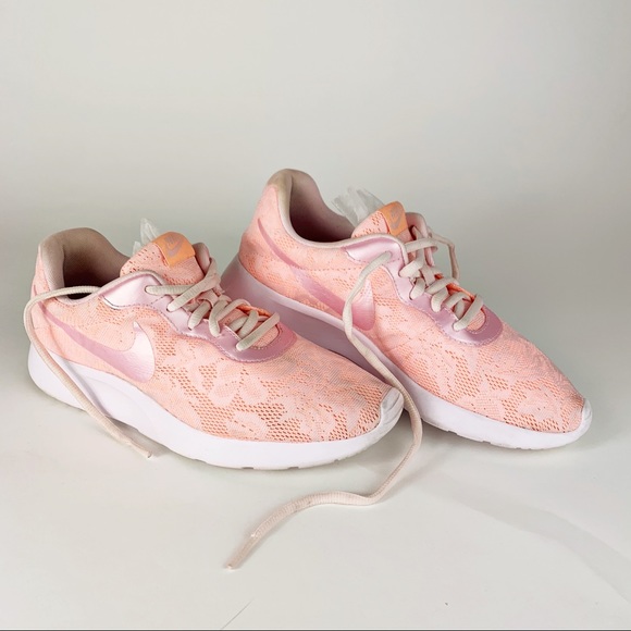 pink mesh nike shoes